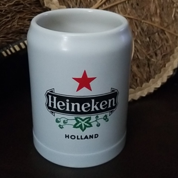 Ceramarte Brazil Heineken stein